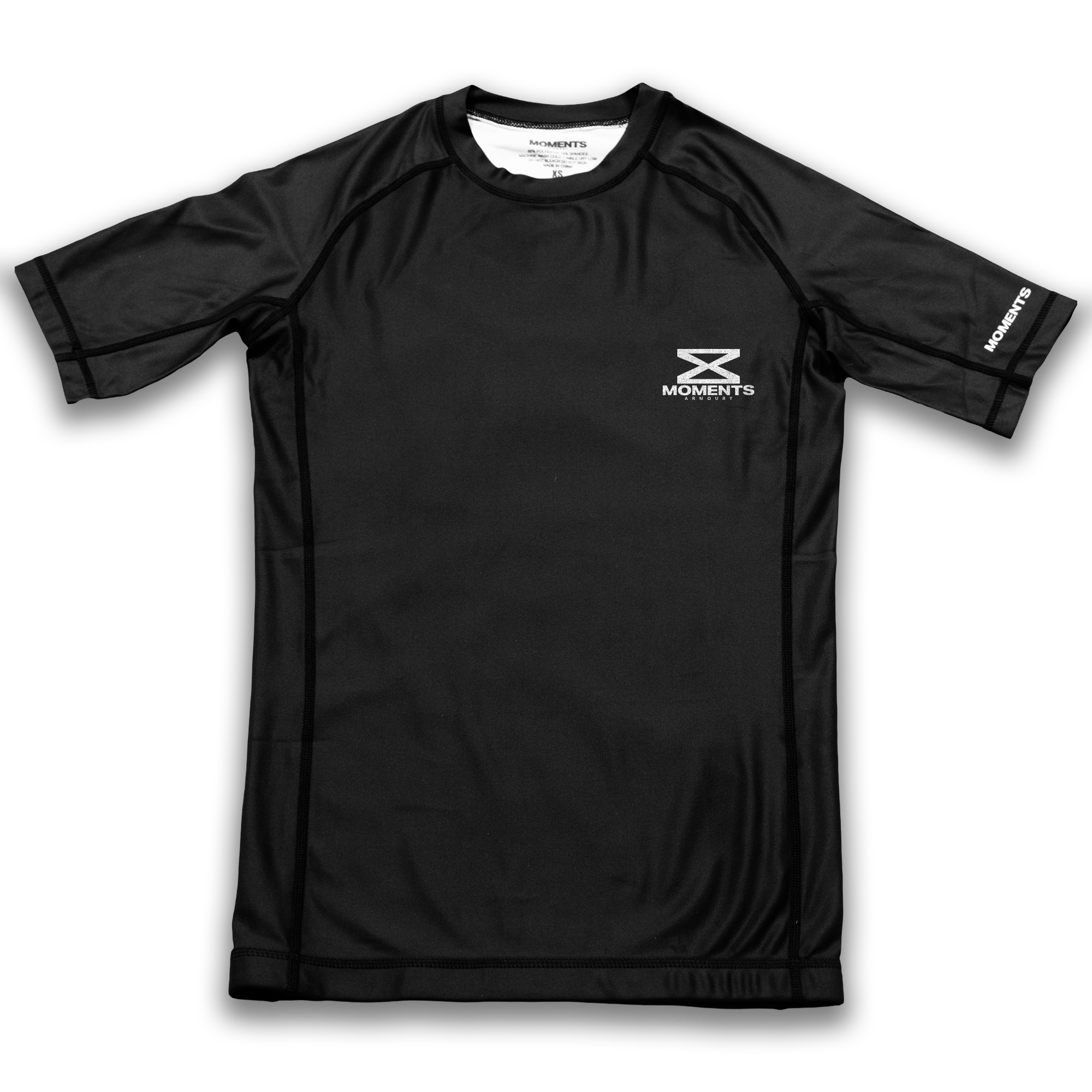 Black Ranked - Short Sleeve Rashguard