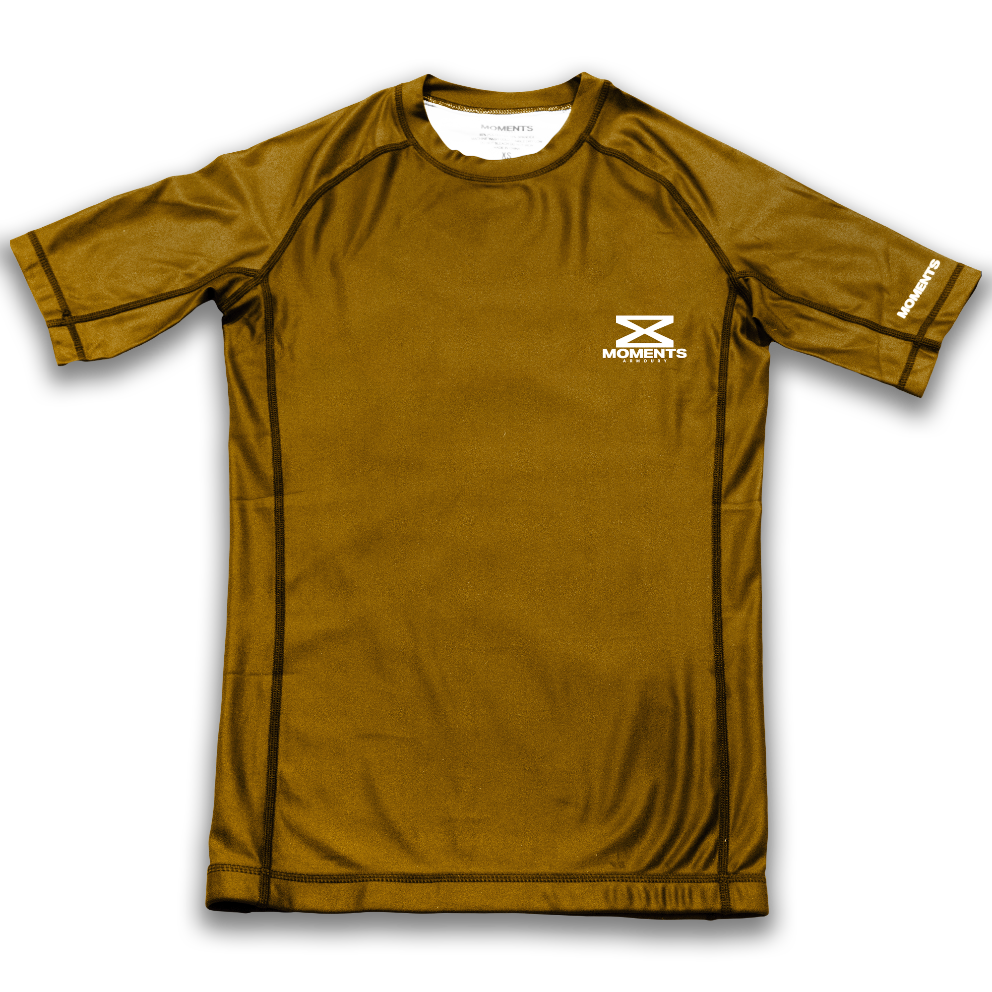 Brown Ranked - Short Sleeve Rashguard