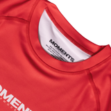 Red Rashguard Closeup