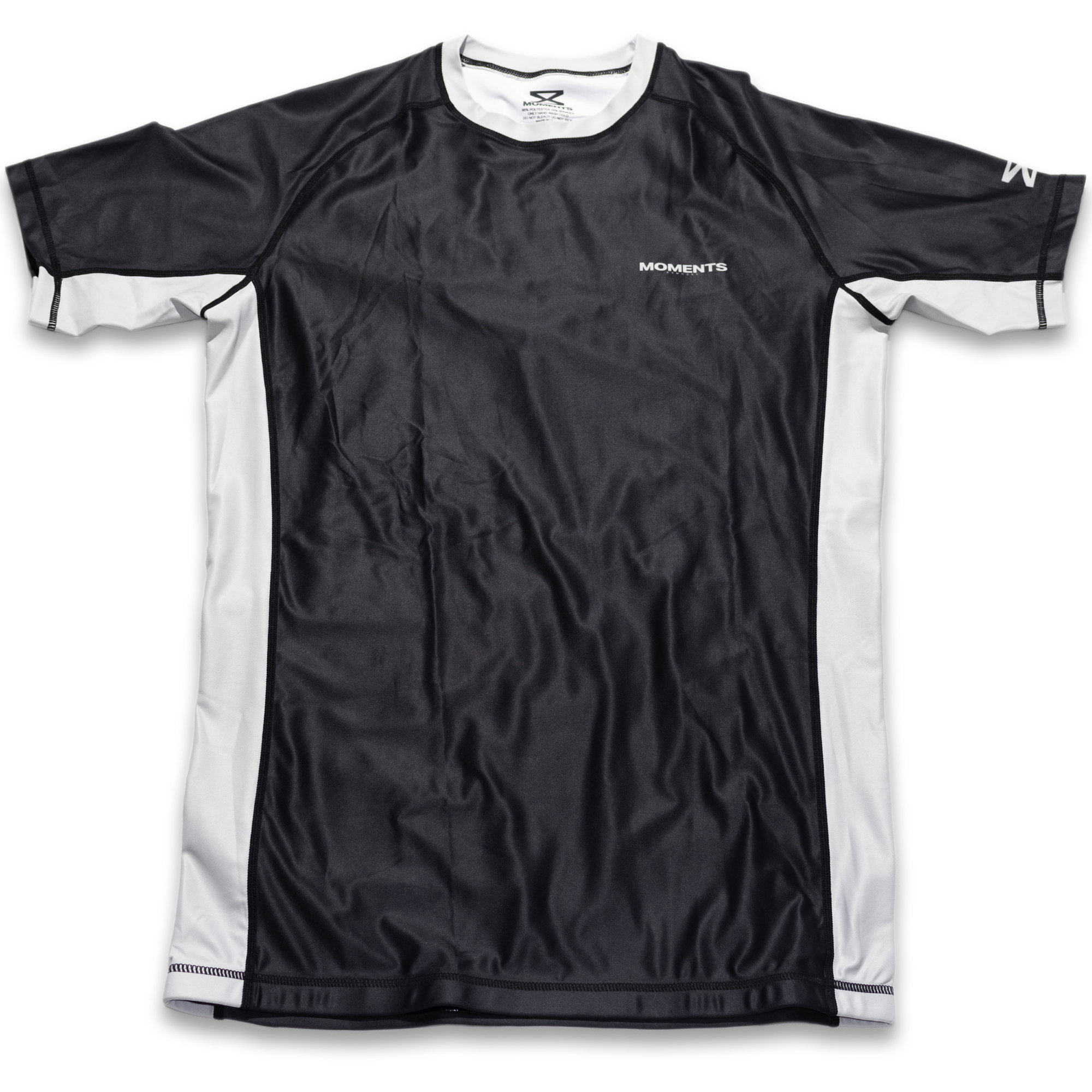 Black and Light Grey Panel Rashguard