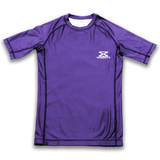 Purple Ranked BJJ Rashguard