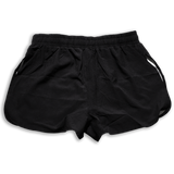 High split Black MMA and Grappling Shorts