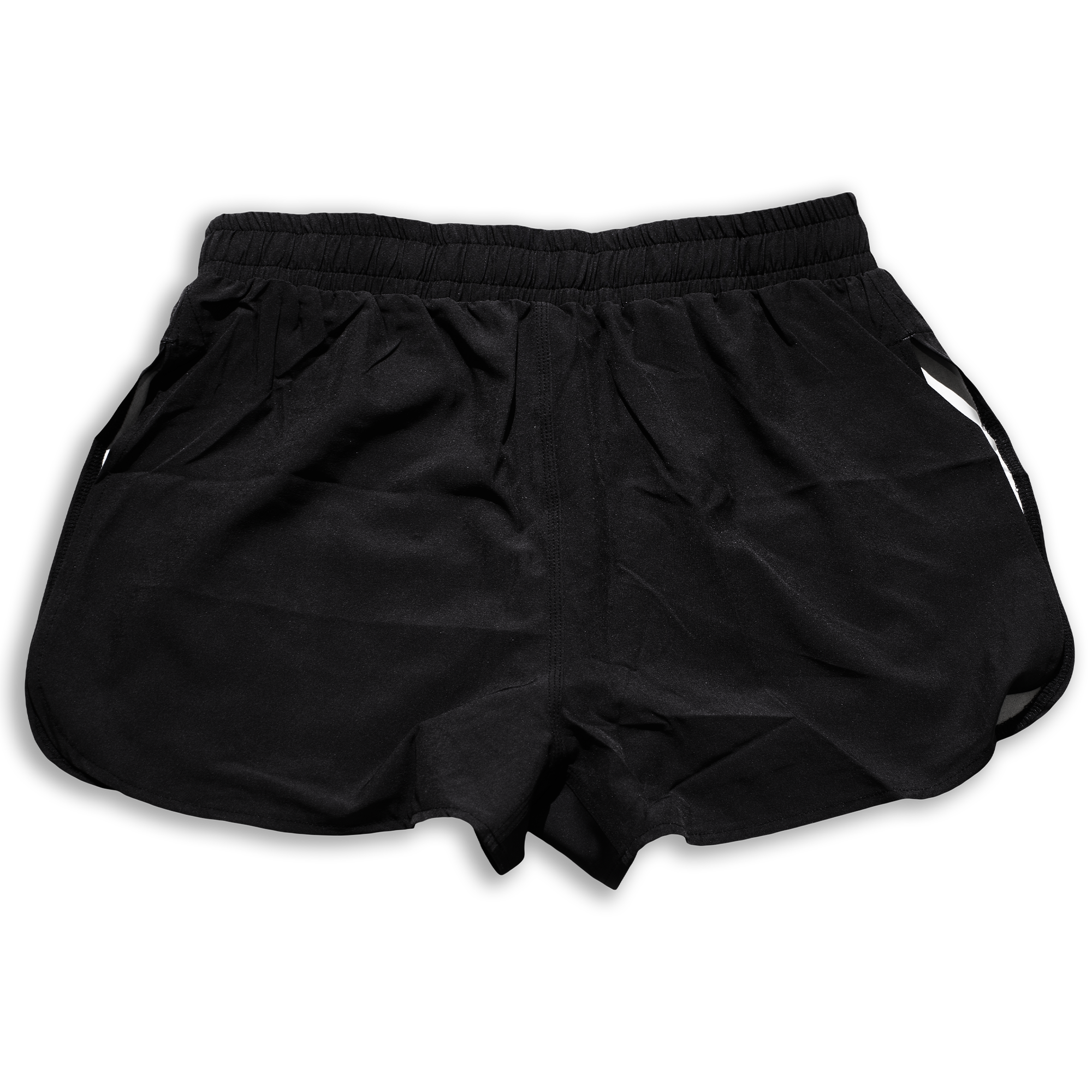 High split Black MMA and Grappling Shorts